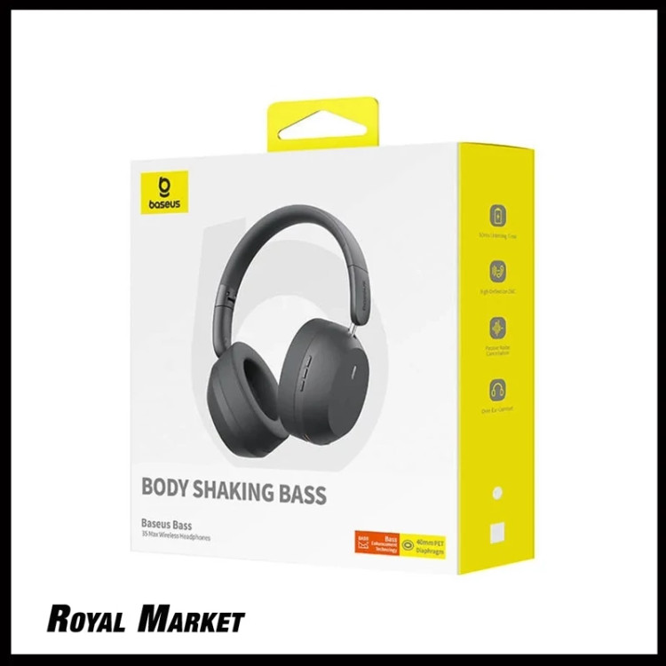 هدفون بلوتوثی بیسوس Bass 35 Max