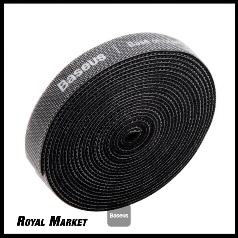 چسب ولکرو پشت چسب‌دار بیسوس Baseus 3M Velcro Adhesive Tape طول 3 متر