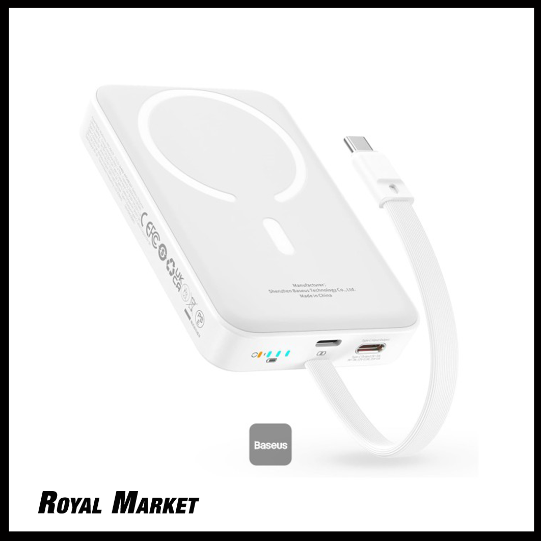 پاوربانک بیسوس Magnetic Mini 10000mAh 30W