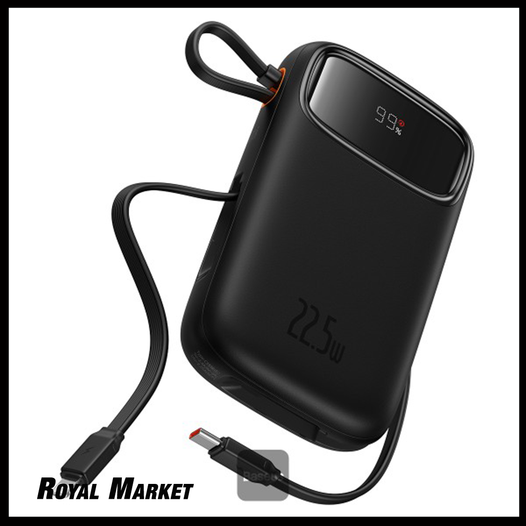 پاوربانک بیسوس QPow2 10000mAh 22.5W