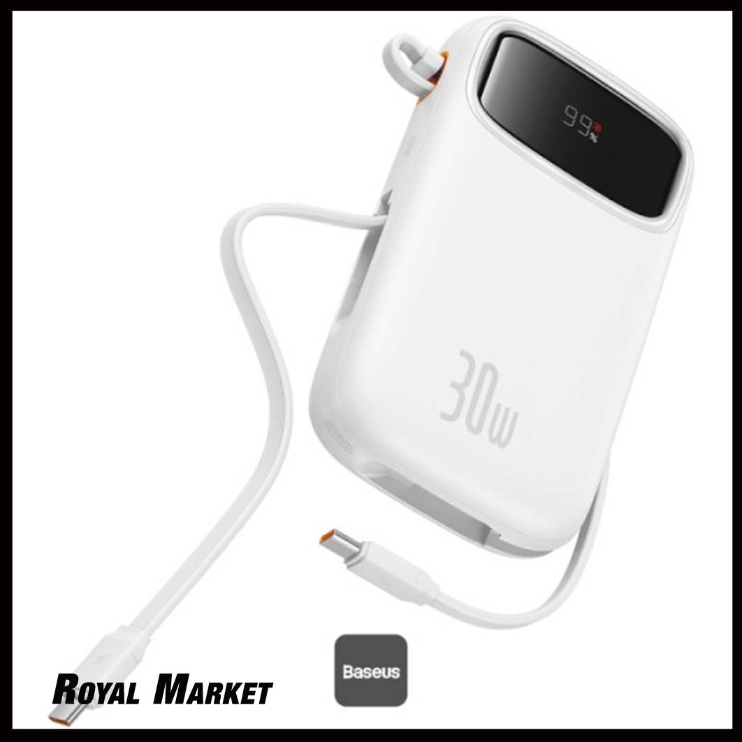 پاوربانک بیسوس QPow2 10000mAh 30W