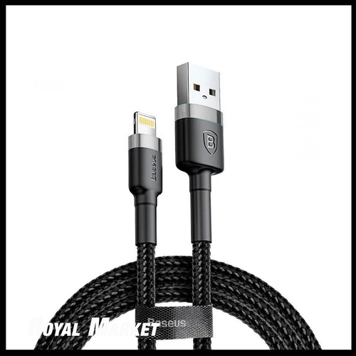 کابل شارژ آیفون بیسوس Cafule Series USB-A به Lightning جریان 1.5 آمپر طول 2 متر