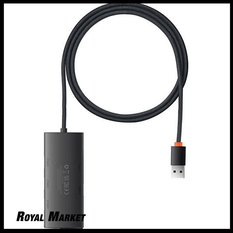 هاب Type-C چهار پورت بیسوس Lite Series BS-OH016