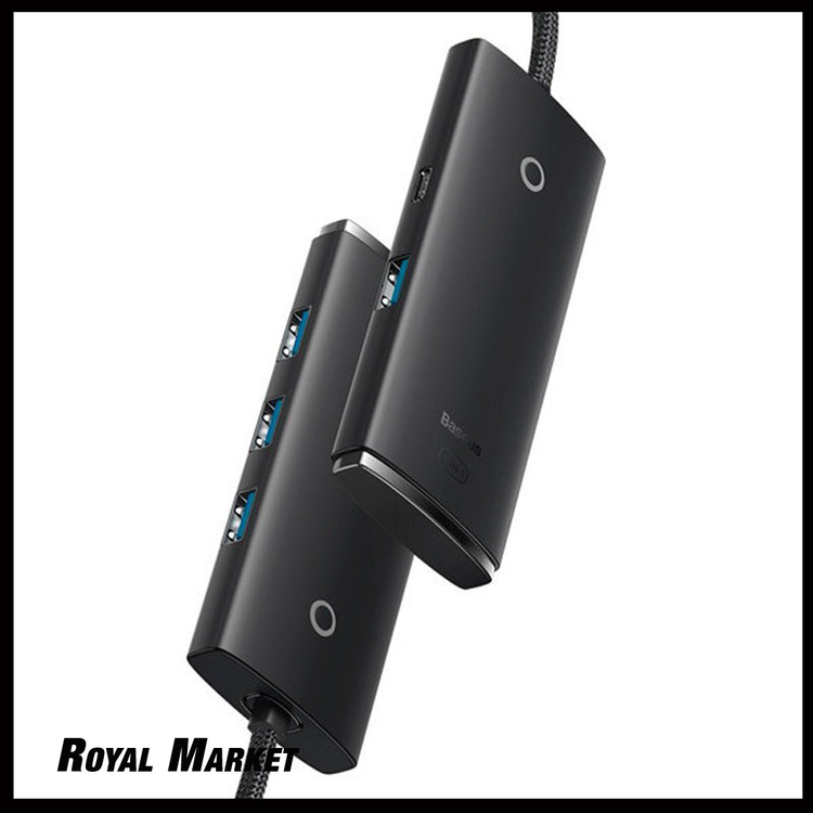 هاب Type-C چهار پورت بیسوس Lite Series BS-OH016
