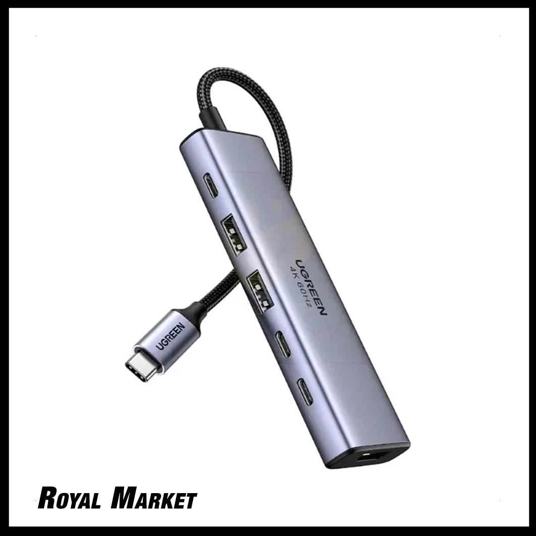 هاب Type-C‌ شش پورت یوگرین CM511 35999